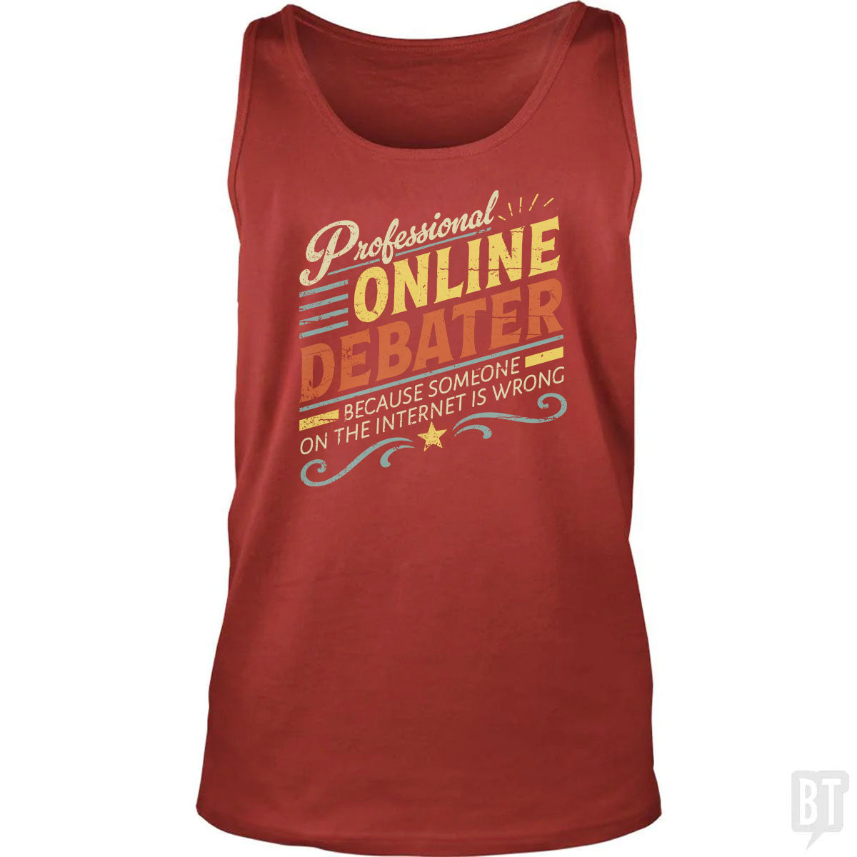 Professional Online Debater Tank Top