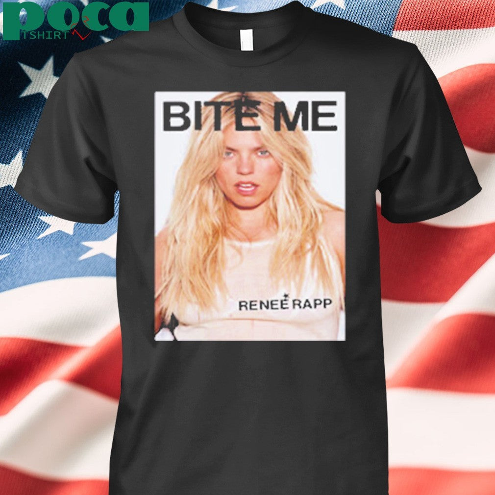 Renee Rapp Bite Me Tour 2025 Poster Schedule Cities Tour Dates Unisex T-Shirt