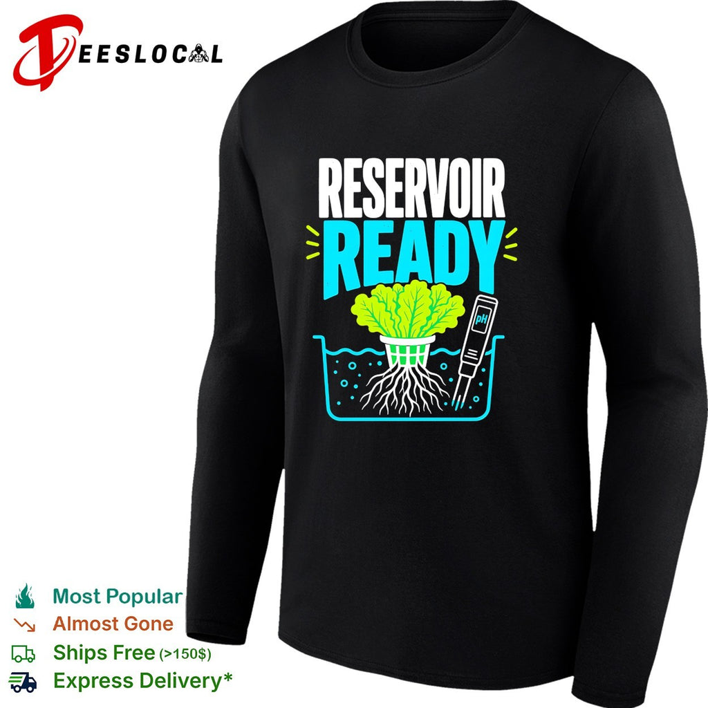 Reservoir ready hydroponic lettuce shirt
