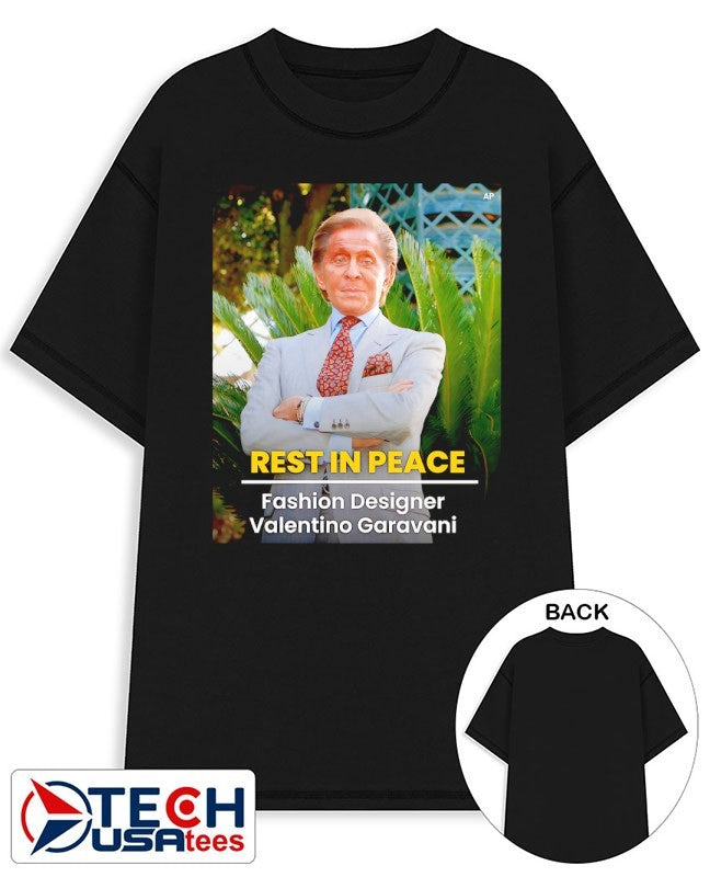 Rest in peace Fashion Designer Valentino Garavani 1932-2026 shirt