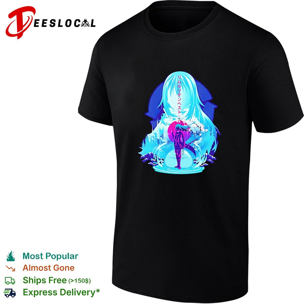Rimuru Tempest That Time I Got Reincarnated as a Slime katakana vintage shirt