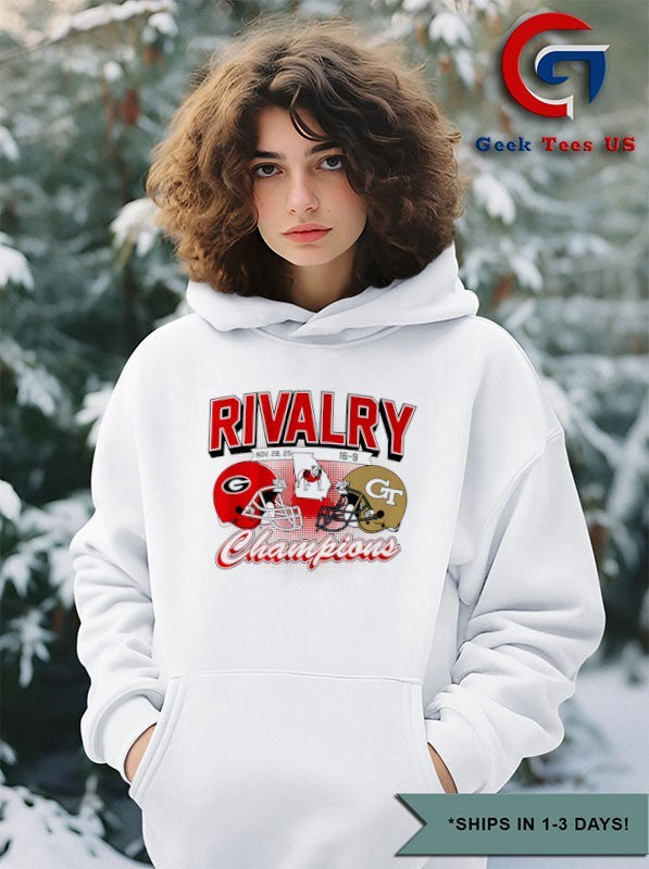 Rivalry Champions Georgia Bulldogs vs Georgia Tech Yellow Jackets Winner 2025 h2h shirt