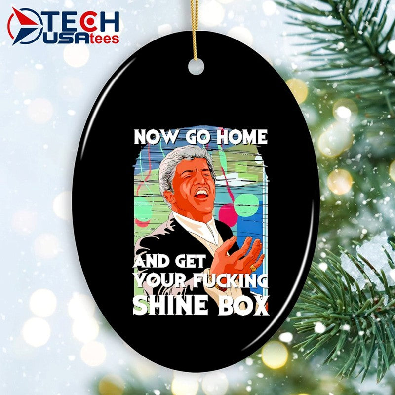 Robert De Niro now go home and get your fcking shine box shirt