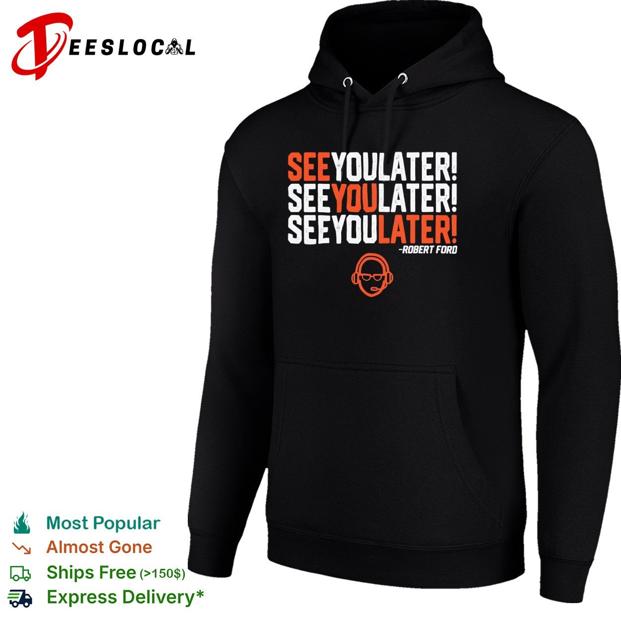 Robert Ford See You Later Houston Astros Baseball Radio Broadcaster shirt