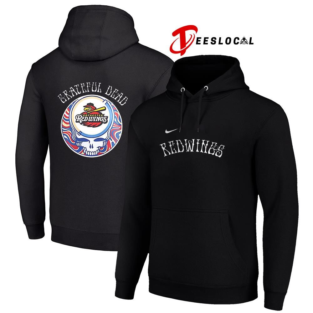 Rochester Red Wings x Grateful Dead Triple A logo shirt