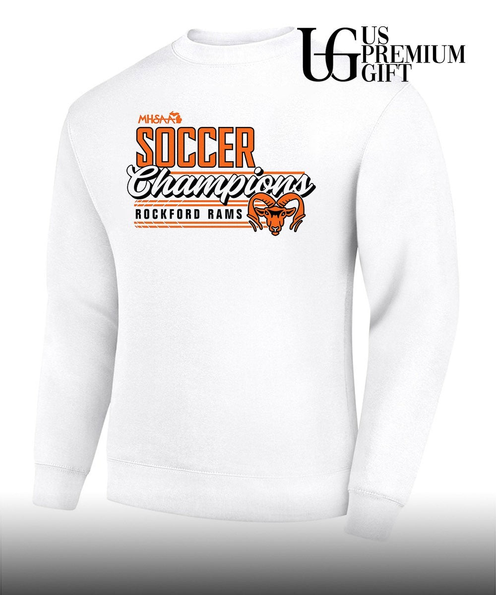 Rockford Rams MHSAA Girls Soccer D1 Champions 2026 shirt
