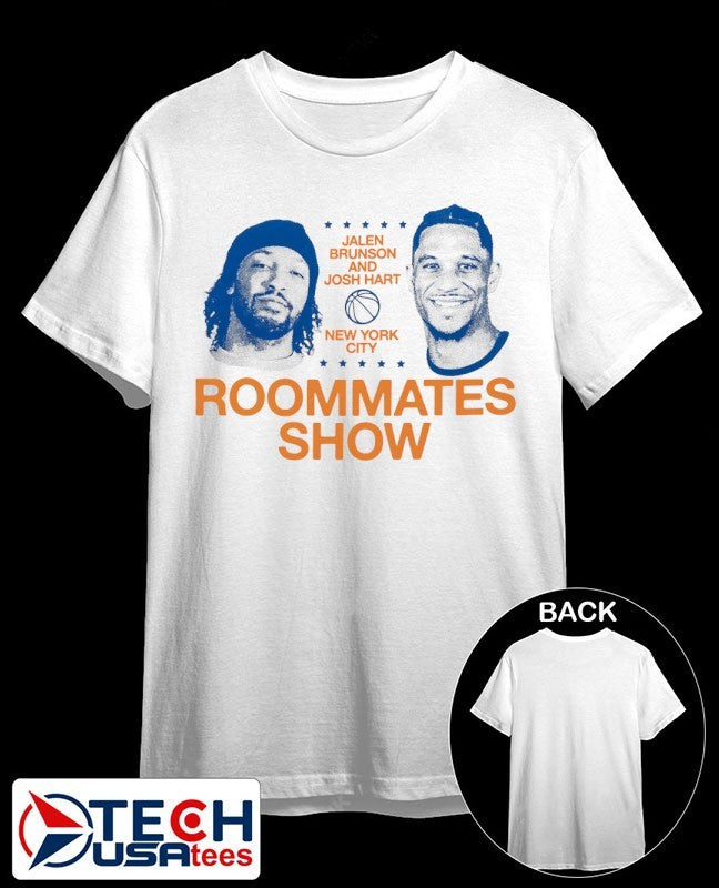Roommates Show Josh Hart and Jalen Brunson New York City shirt
