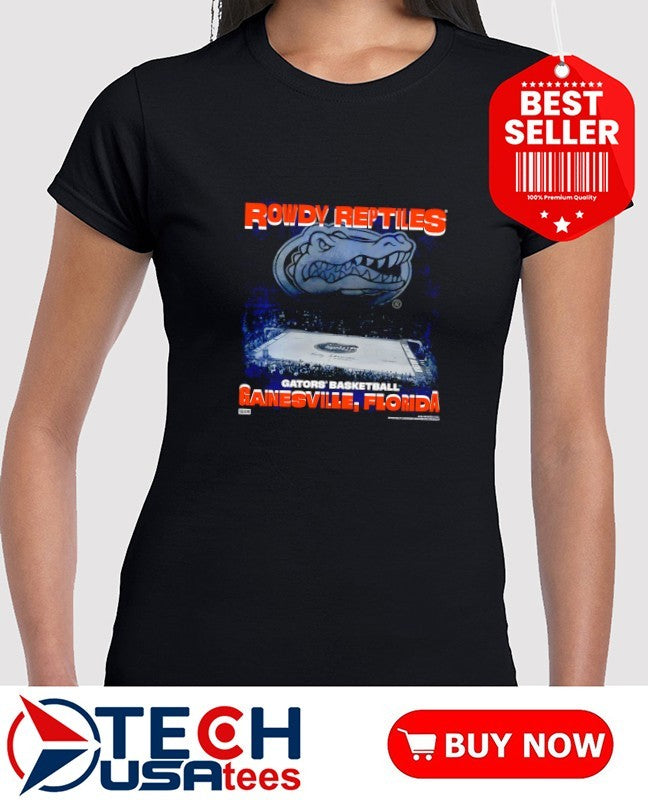 Rowdy Reptiles Gainesville Florida Gators Basketball shirt