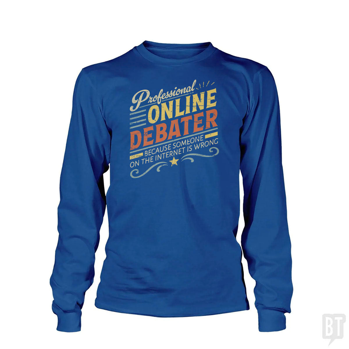 Professional Online Debater Long Sleeve