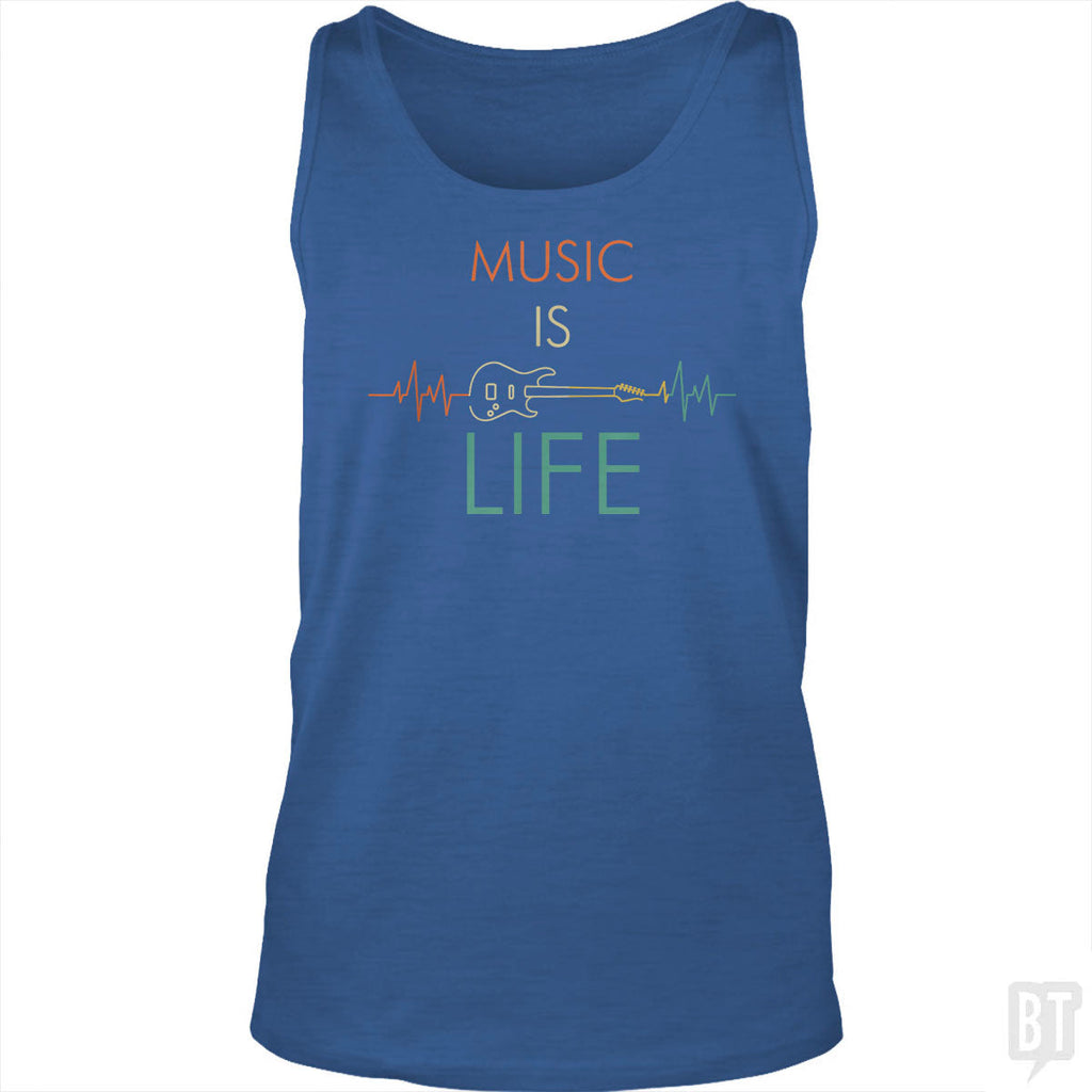 Music Is Life Tank Top