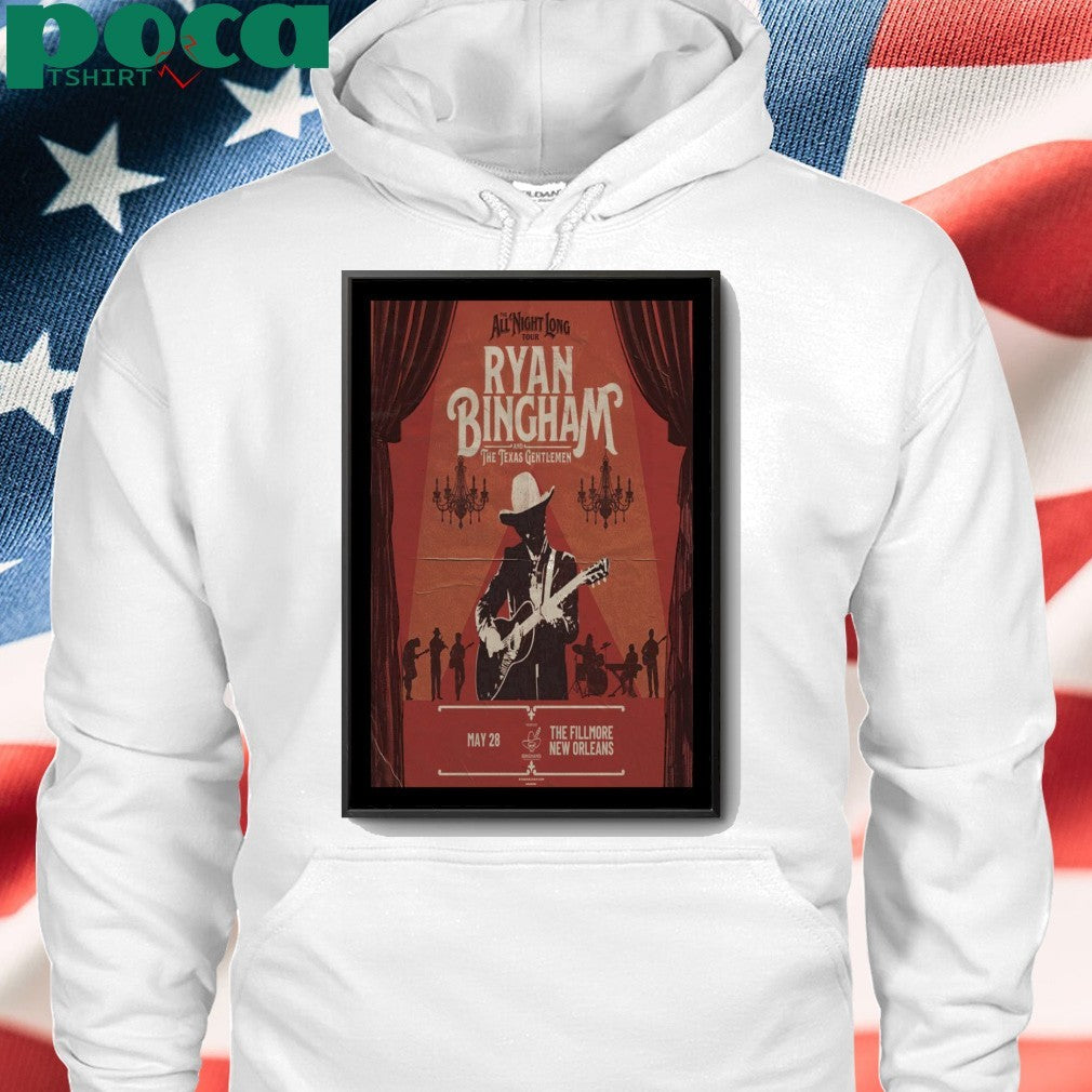Ryan Bingham Tour The Fillmore May 28 2025 New Orleans Poster shirt