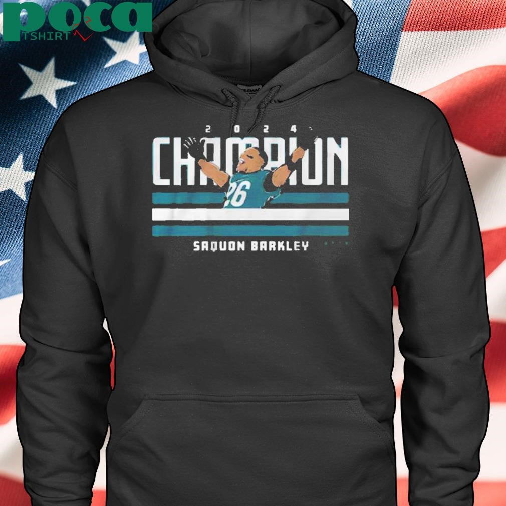 SAQUON BARKLEY CHAMPION 2025 SHIRT