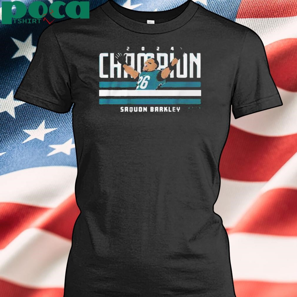 SAQUON BARKLEY CHAMPION 2025 SHIRT