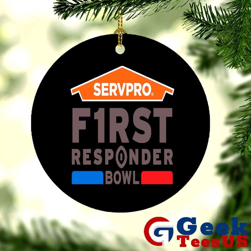 SERVPRO First Responder Bowl 2025 logo T-shirt