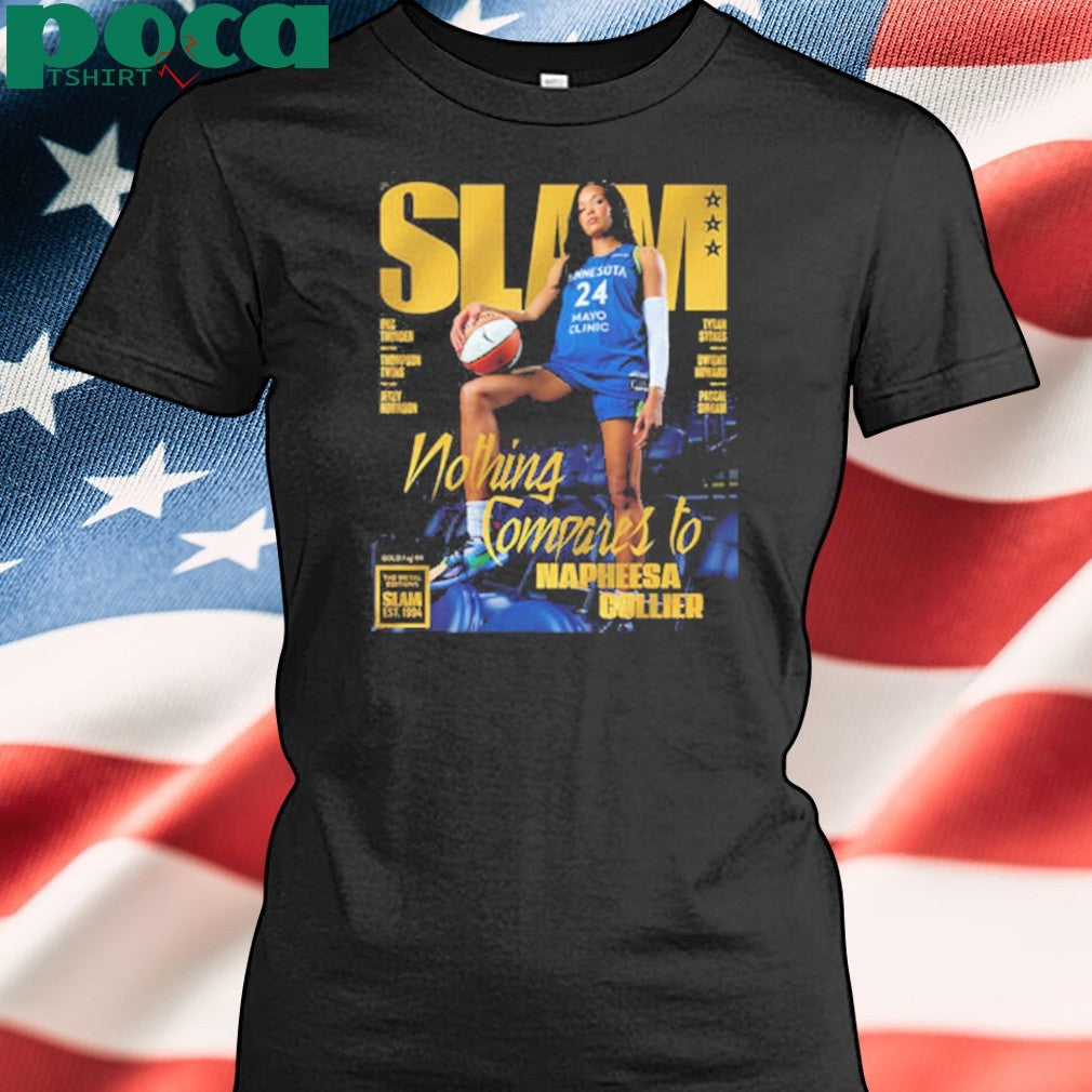 SLAM 257 Gold Medal Nothing Compares To Napheesa Collier Magazine Unisex T-Shirt