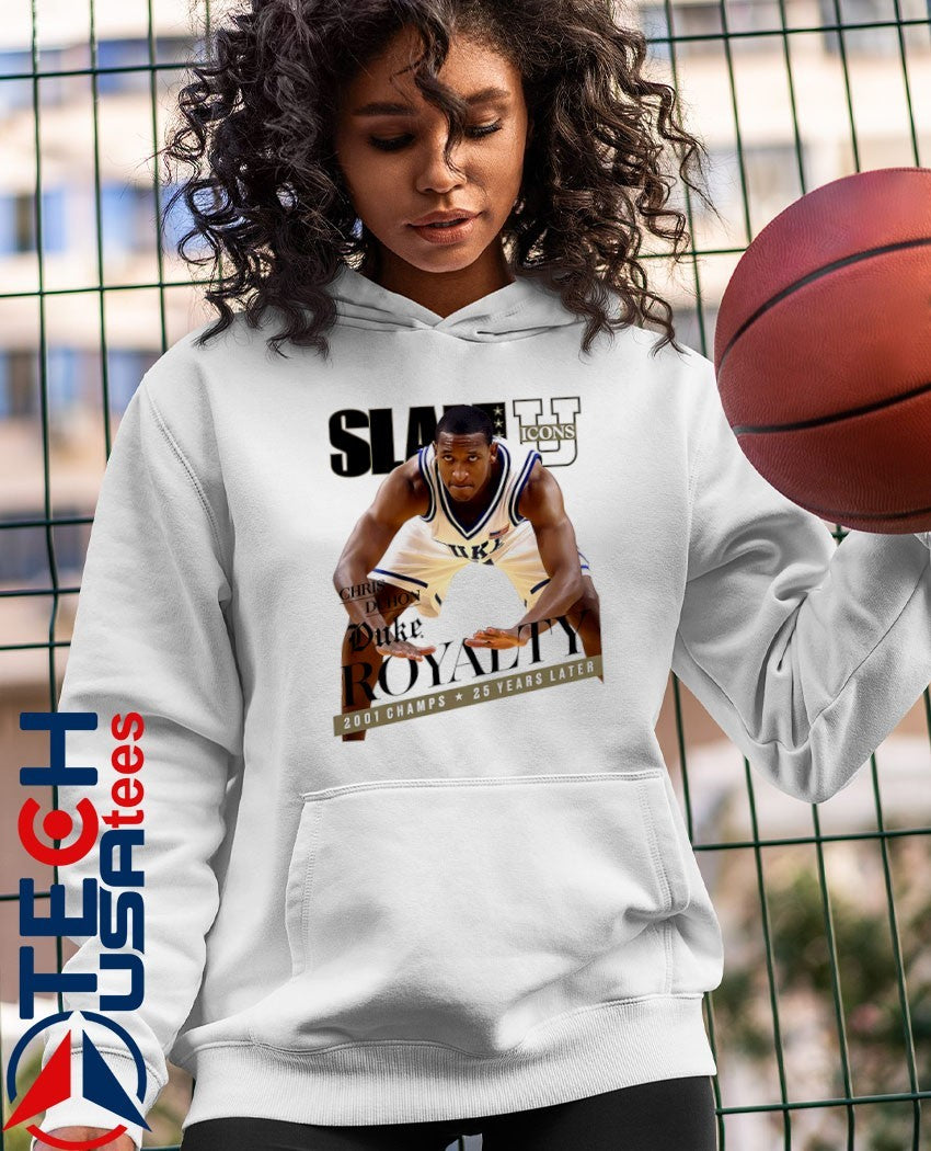SLAM Chris Duhon Duke Royalty 2001 Champs 25 years later shirt