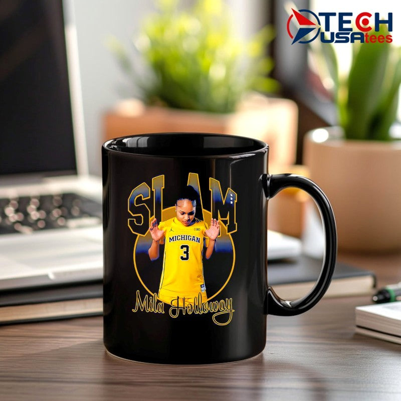 SLAM Michigan WBB Mila Holloway shirt