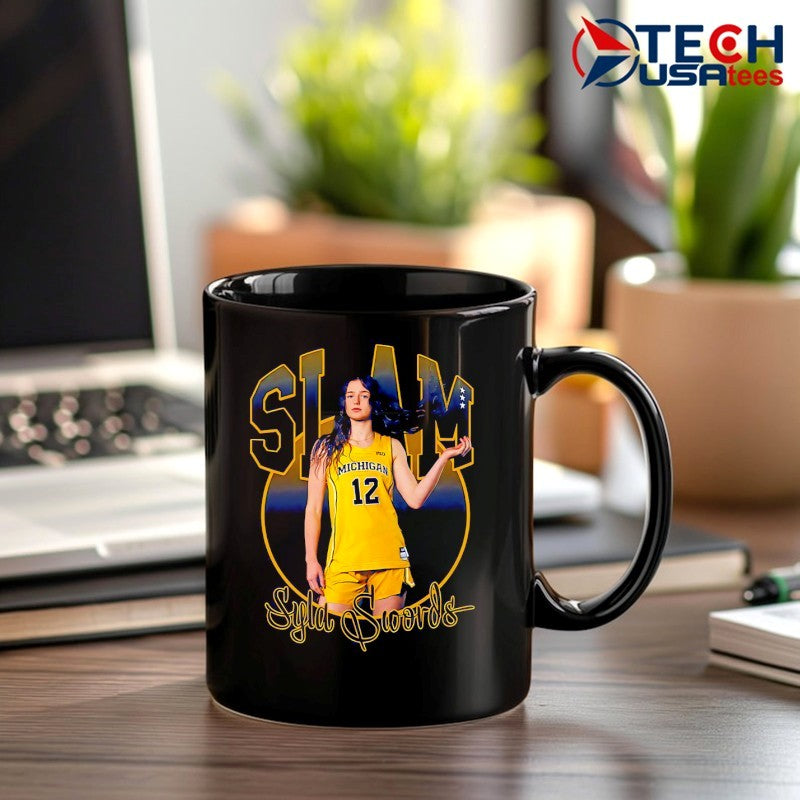 SLAM Michigan WBB Syla Swords shirt