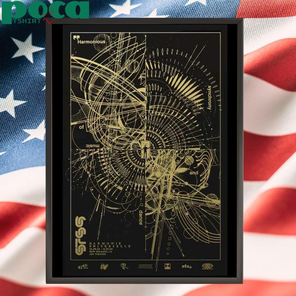 STS9 Dec 29-31 2024 New Orleans LA Poster shirt