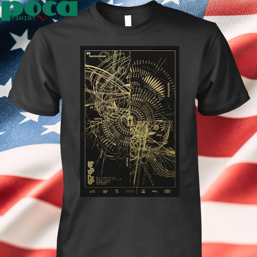 STS9 Dec 29-31 2024 New Orleans LA Poster shirt