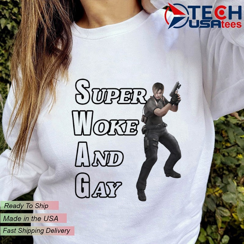 SWAG super woke and gay shirt
