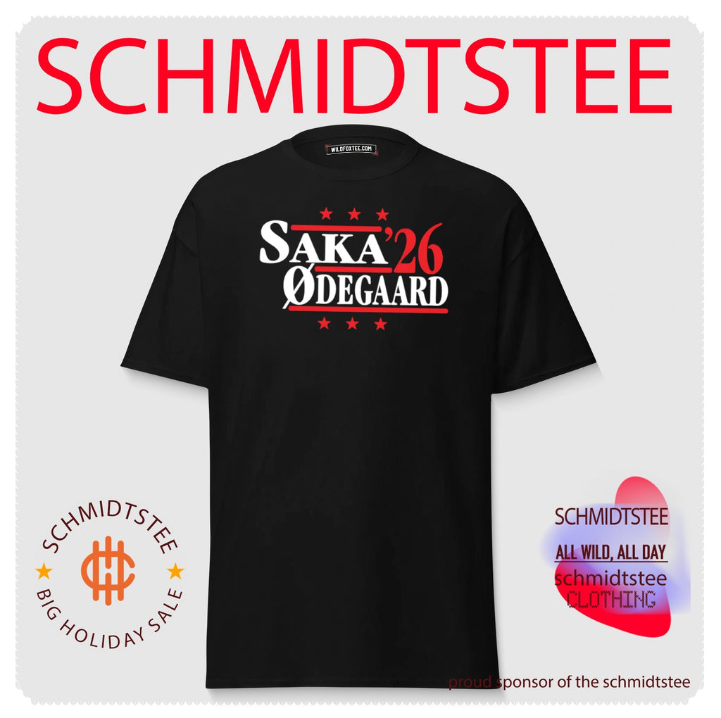 Saka and Odegaard Arsenal ’26 Campaign Premier League shirt
