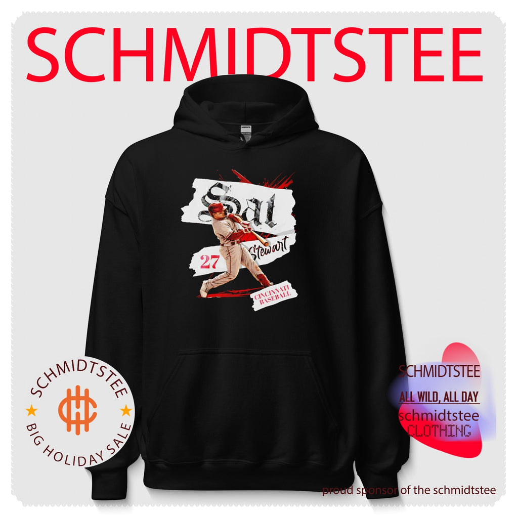 Sal Stewart Cincinnati Baseball 27 MLB Player Name shirt