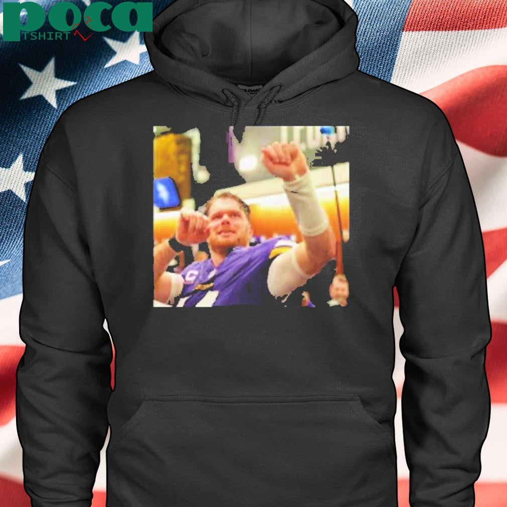 Salspice Wearing Vikings Gave Sam Darnold In Locker Room Shirt