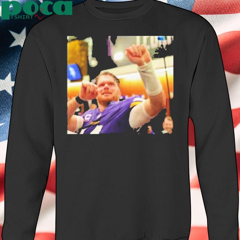 Salspice Wearing Vikings Gave Sam Darnold In Locker Room Shirt