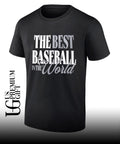 Salvador Perez wearing The Best Baseball In The World 2026 World Baseball Classic shirt