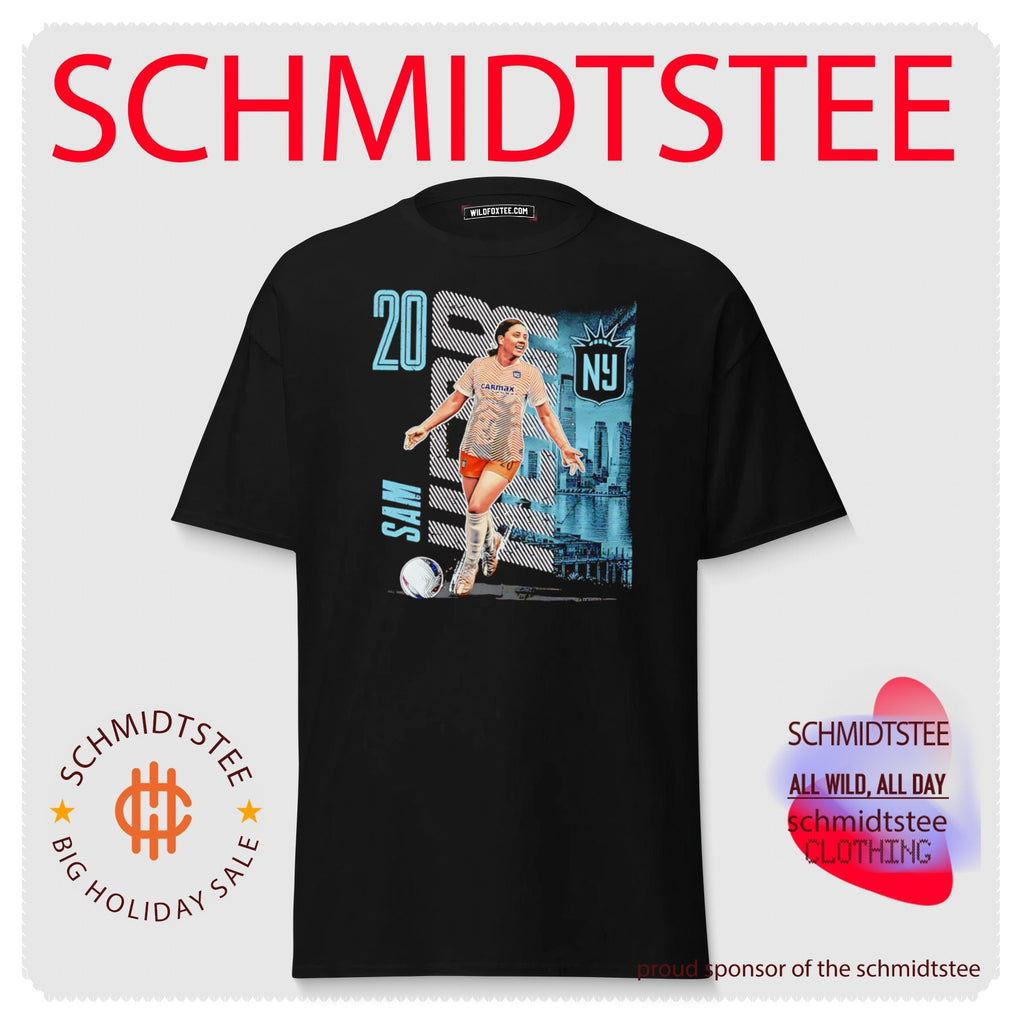 Sam Kerr Gotham FC Skyline NWSL Soccer graphic shirt