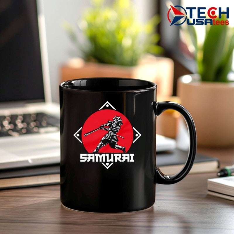 Samurai Hitter Baseball logo shirt