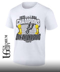 San Antonio Spurs 2026 NBA Finals Champions trophy graphic T-shirt