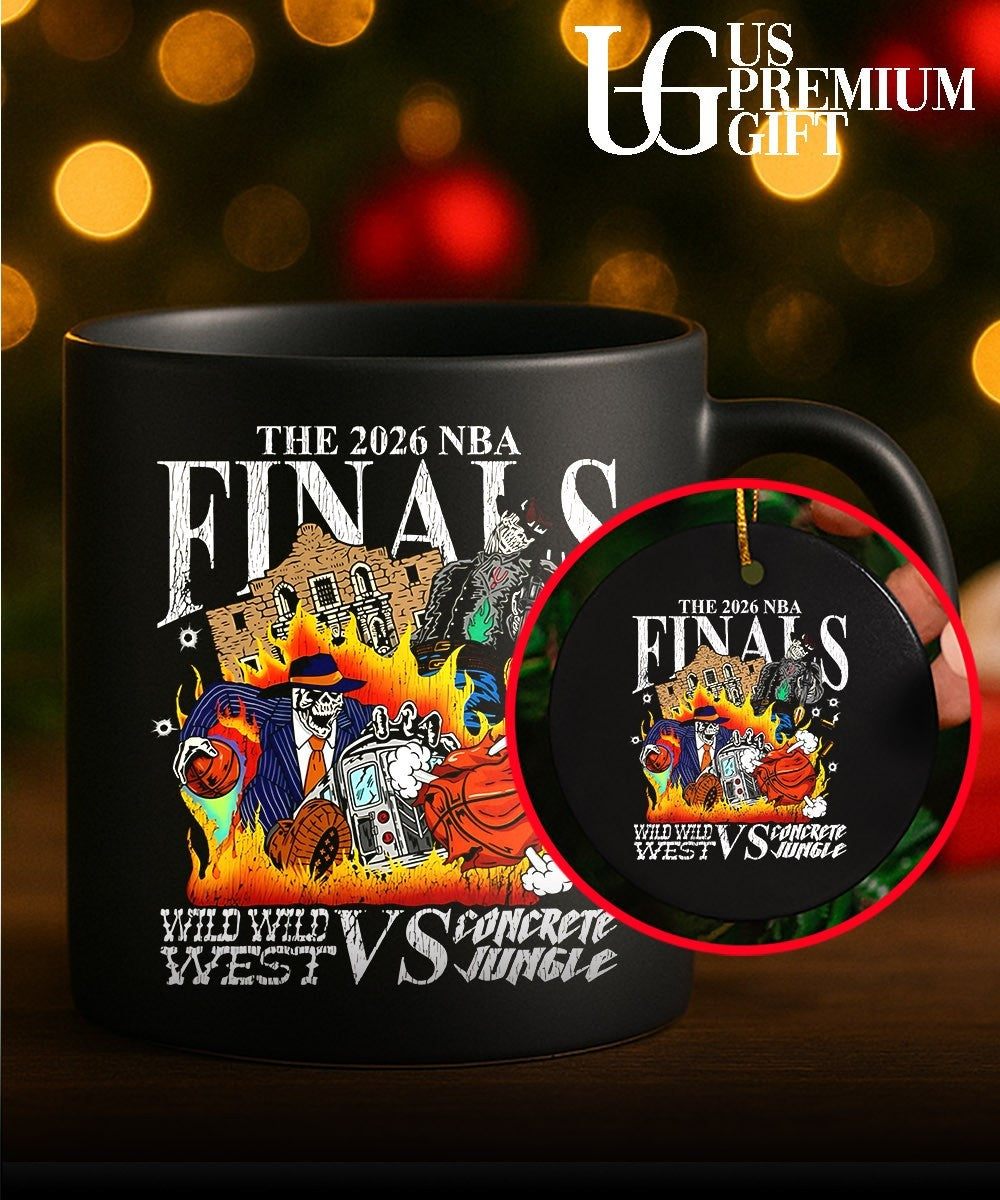 San Antonio Spurs NBA 2026 Finals Wild Wild West vs Concrete Jungle shirt