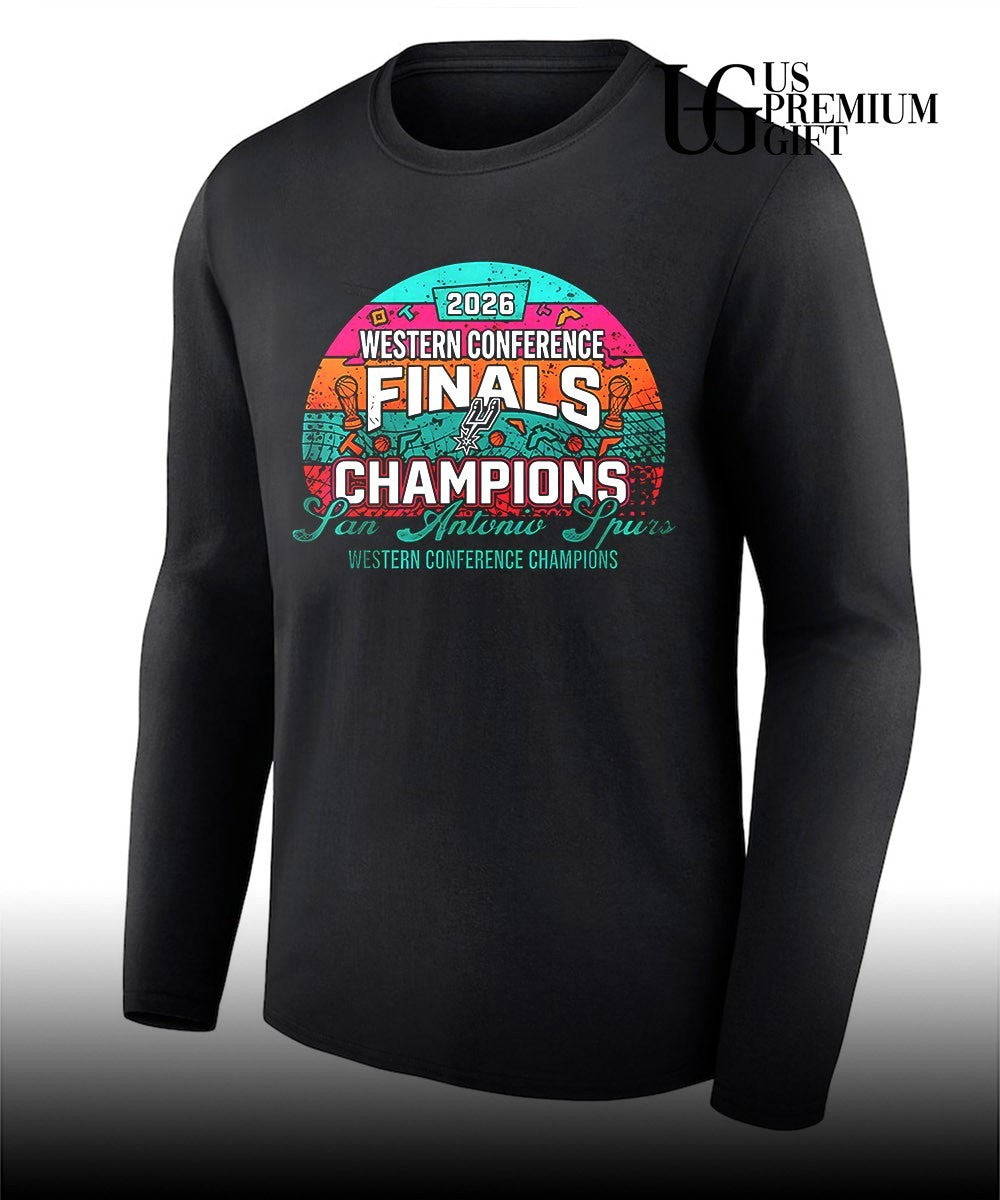 San Antonio Spurs NBA Finals Western Conference Champions 2026 Vintage shirt