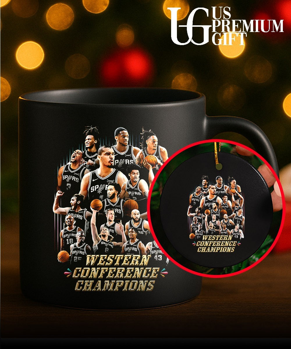 San Antonio Spurs NBA Western Conference Champions Basketball Team Players shirt