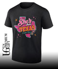 San Antonio Spurs NBA she’s from Texas I can tell State Map shirt