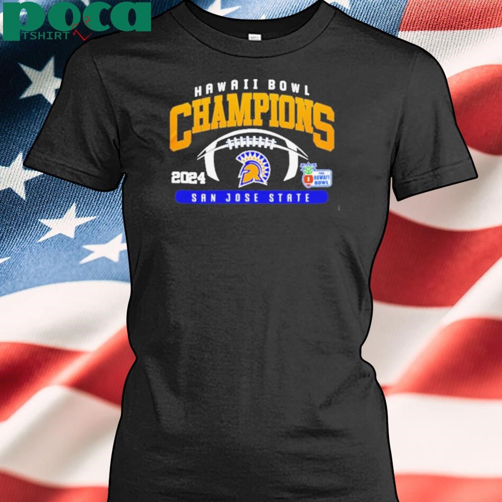 San Jose Sate Bowl The Hawaii Champions 2024 2D T shirt
