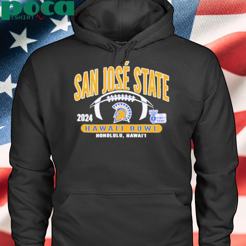 San Jose State Spartans Football 2024 Hawai’i Bowl Bound 2D T shirt