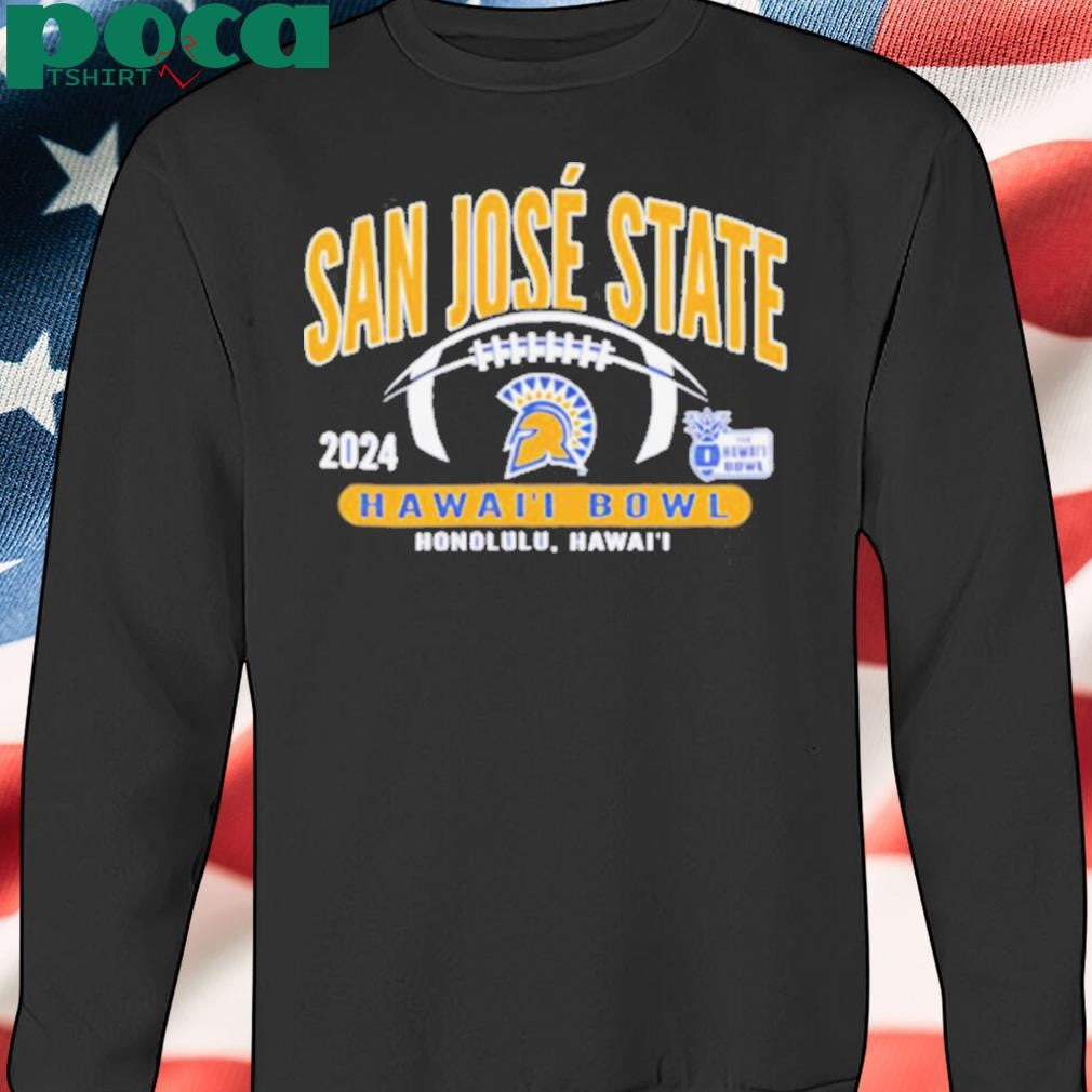 San Jose State Spartans Football 2024 Hawai’i Bowl Bound 2D T shirt