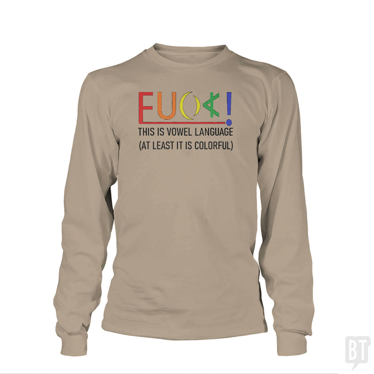 Colorful Language Long Sleeve