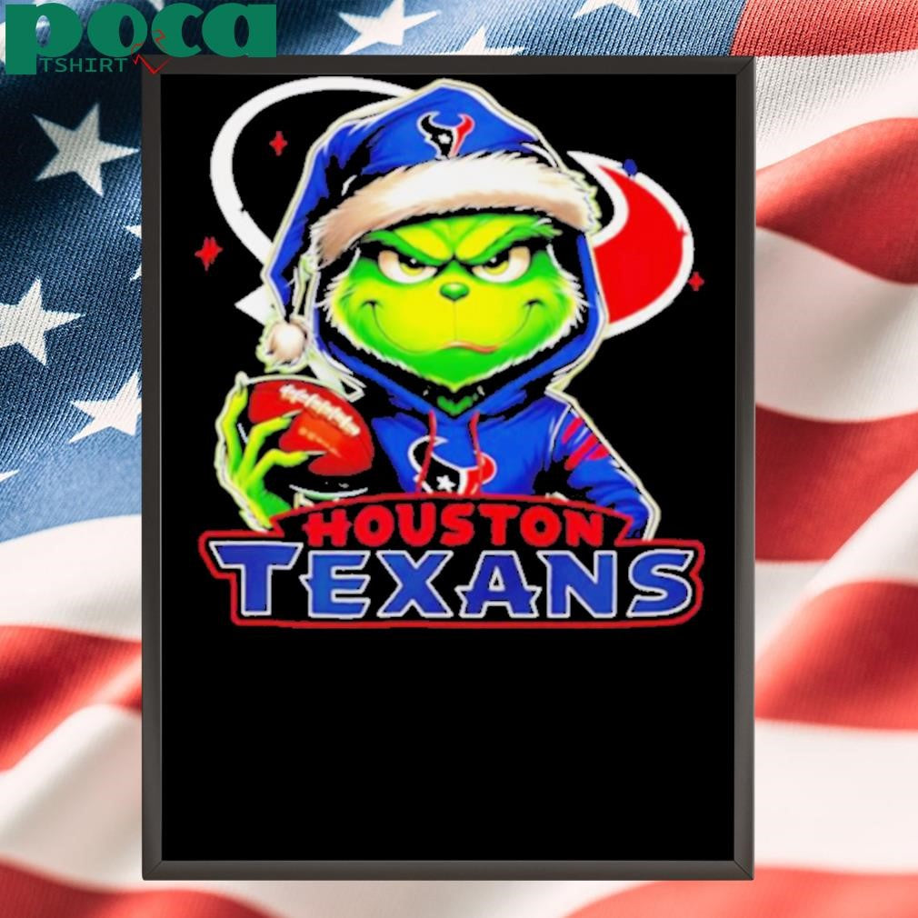 Santa Grinch Houston Texans 2024 shirt