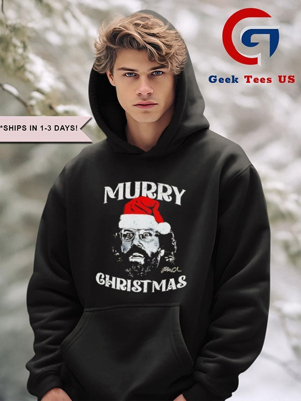 Santa hat Murray Christmas signature shirt