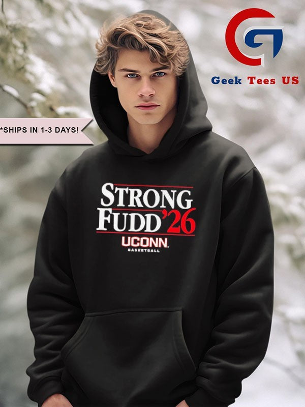 Sarah Strong and Azzi Fudd ’26 UConn Huskies women’s basketball shirt