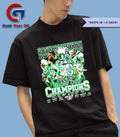 Saskatchewan Roughriders Team 2025 Grey Cup Champions signature shirt