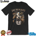 Save The Wildlife Canada Strong Eagle Moose Wolf Bear Shirt