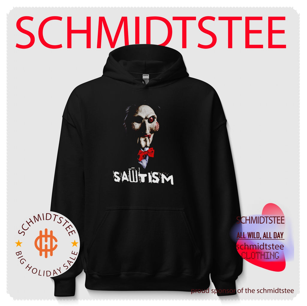 Sawtism Billy Puppet Horror Saw Jigsaw Dark Humor shirt