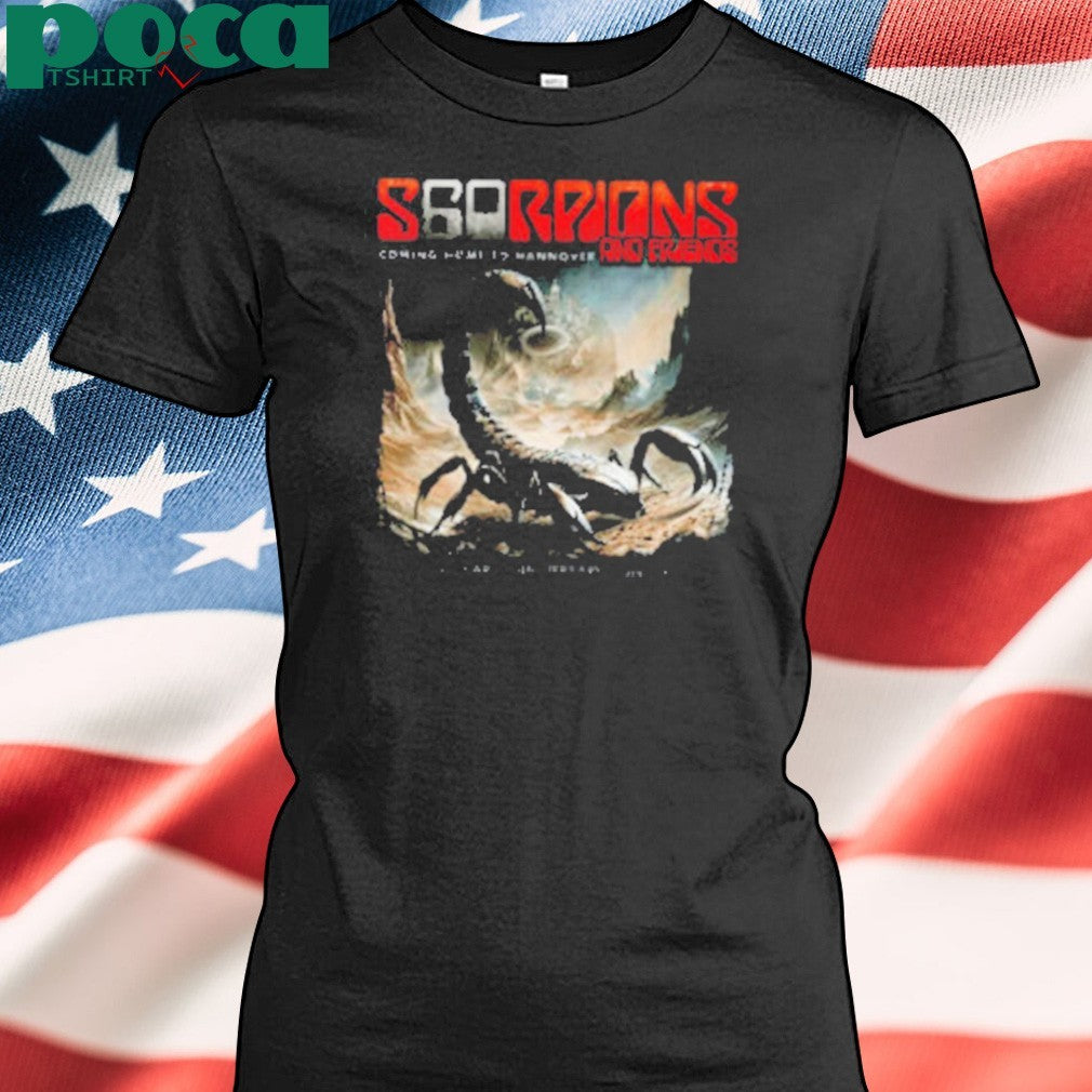 Scorpions Hannover 2025 60 Years Anniversary Concert At Heinz Von Heiden Arena On July 5 2025 Hannover Unisex T-Shirt