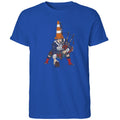Scotland Tartan Army Traffic Cone Shirt