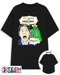 Scott Aukerman Saw Logan Lucky shirt
